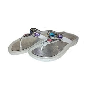 Women's Rhinestone Sandals Size 7